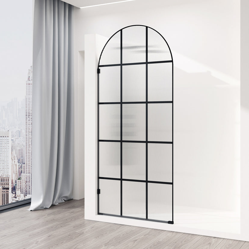 Arden Frameless Fixed Shower Screen