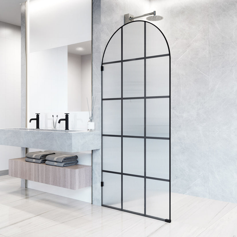 Arden Frameless Fixed Shower Screen