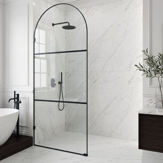 Arden Frameless Fixed Shower Screen