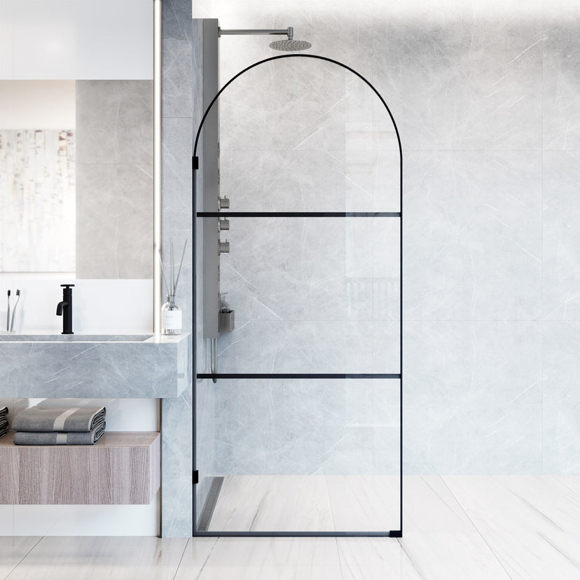 Arden Frameless Fixed Shower Screen