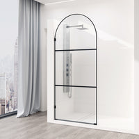 Arden Frameless Fixed Shower Screen