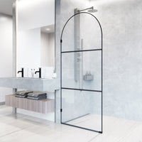 Arden Frameless Fixed Shower Screen