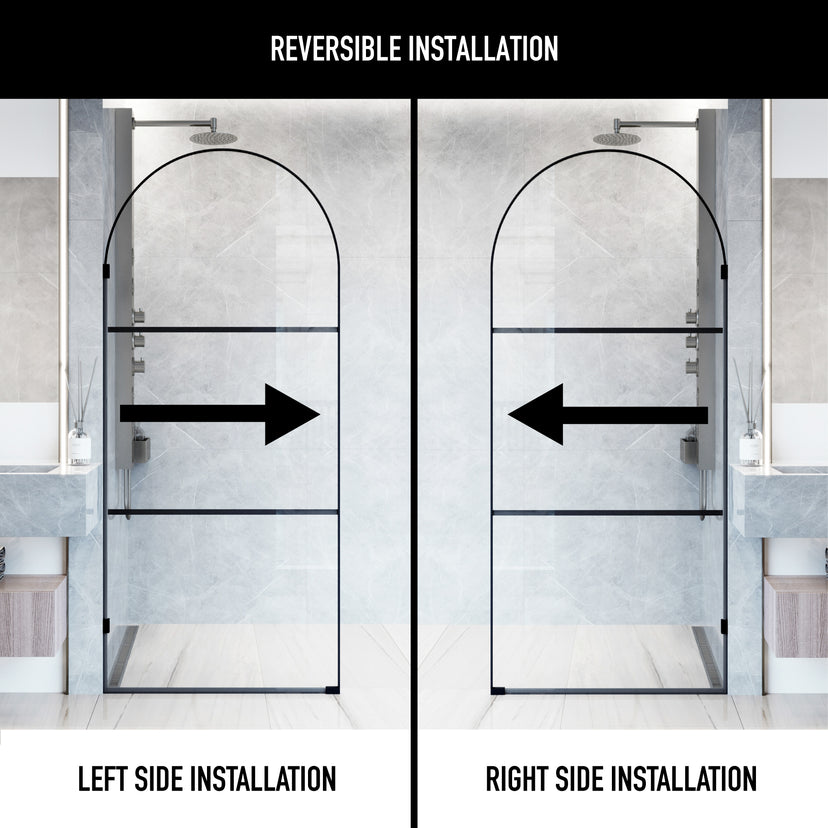 Arden Frameless Fixed Shower Screen