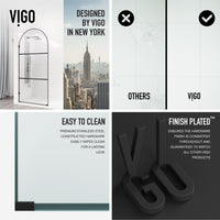 Arden Frameless Fixed Shower Screen