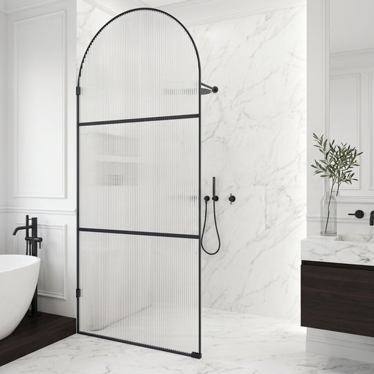 Arden Frameless Fixed Shower Screen
