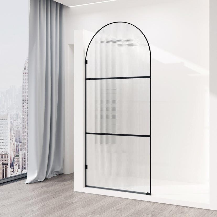Arden Frameless Fixed Shower Screen