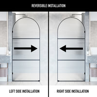 Arden Frameless Fixed Shower Screen