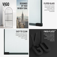 Arden Frameless Fixed Shower Screen