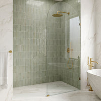 Arden Frameless Fixed Shower Screen