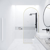 Arden Frameless Fixed Shower Screen