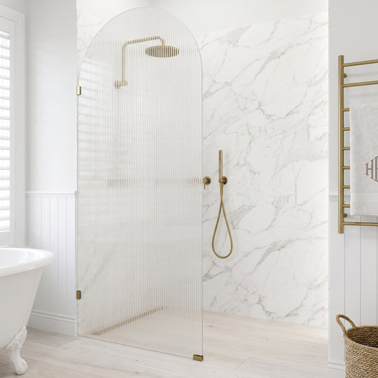 Arden Frameless Fixed Shower Screen