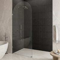 Arden Frameless Fixed Shower Screen