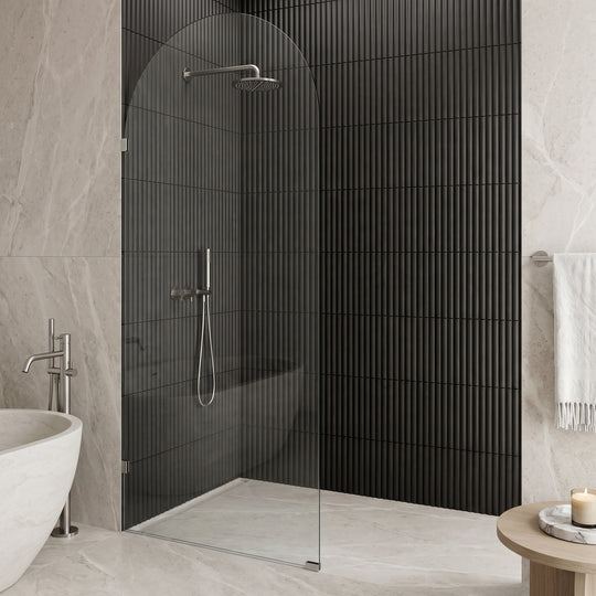 Arden Frameless Fixed Shower Screen