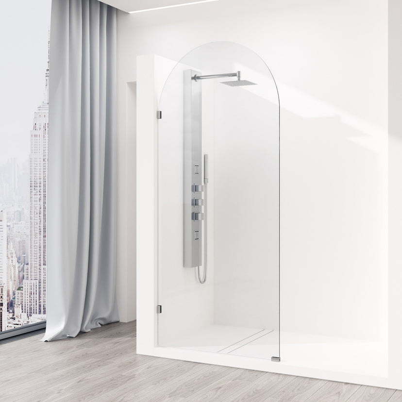 Arden Frameless Fixed Shower Screen