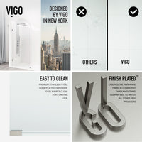 Arden Frameless Fixed Shower Screen