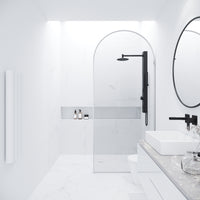 Arden Frameless Fixed Shower Screen