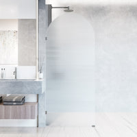 Arden Frameless Fixed Shower Screen