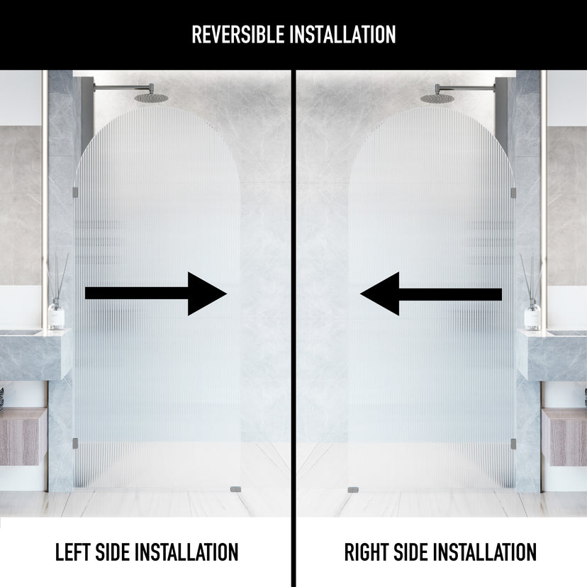 Arden Frameless Fixed Shower Screen