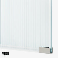 Arden Frameless Fixed Shower Screen