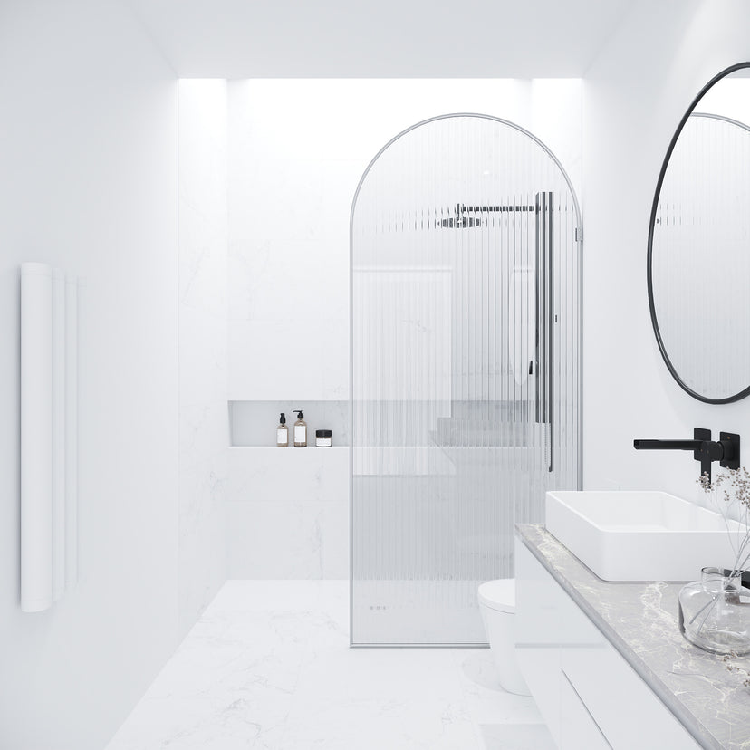 Arden Frameless Fixed Shower Screen