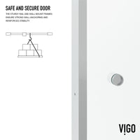 Satro Framed Sliding Shower Door