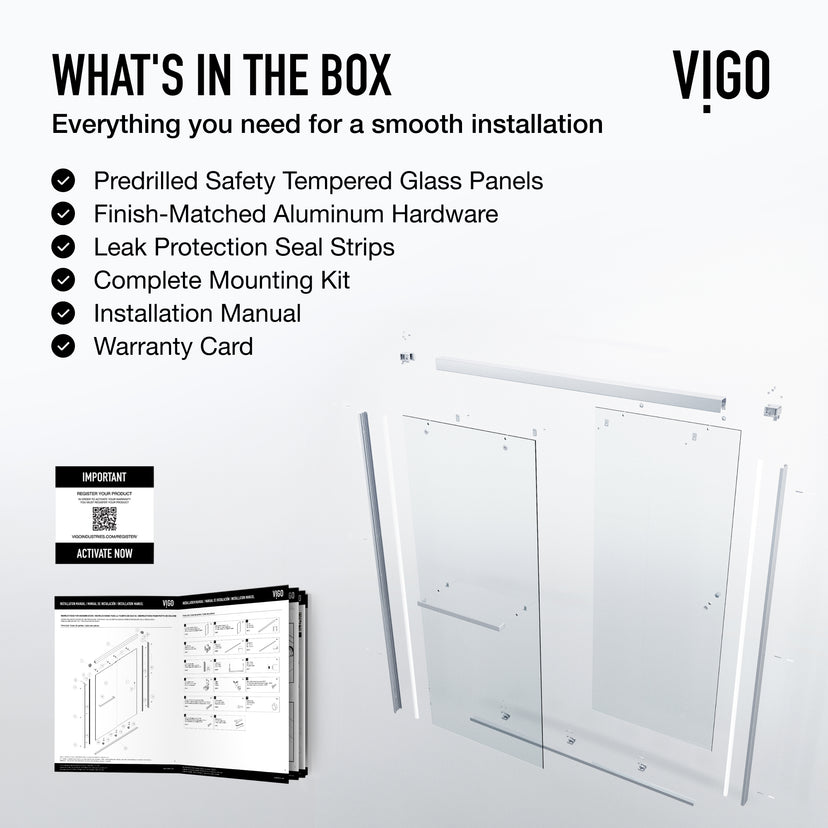 Satro Framed Sliding Shower Door