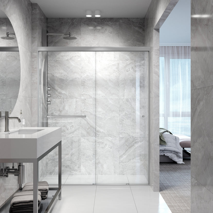 Satro Framed Sliding Shower Door