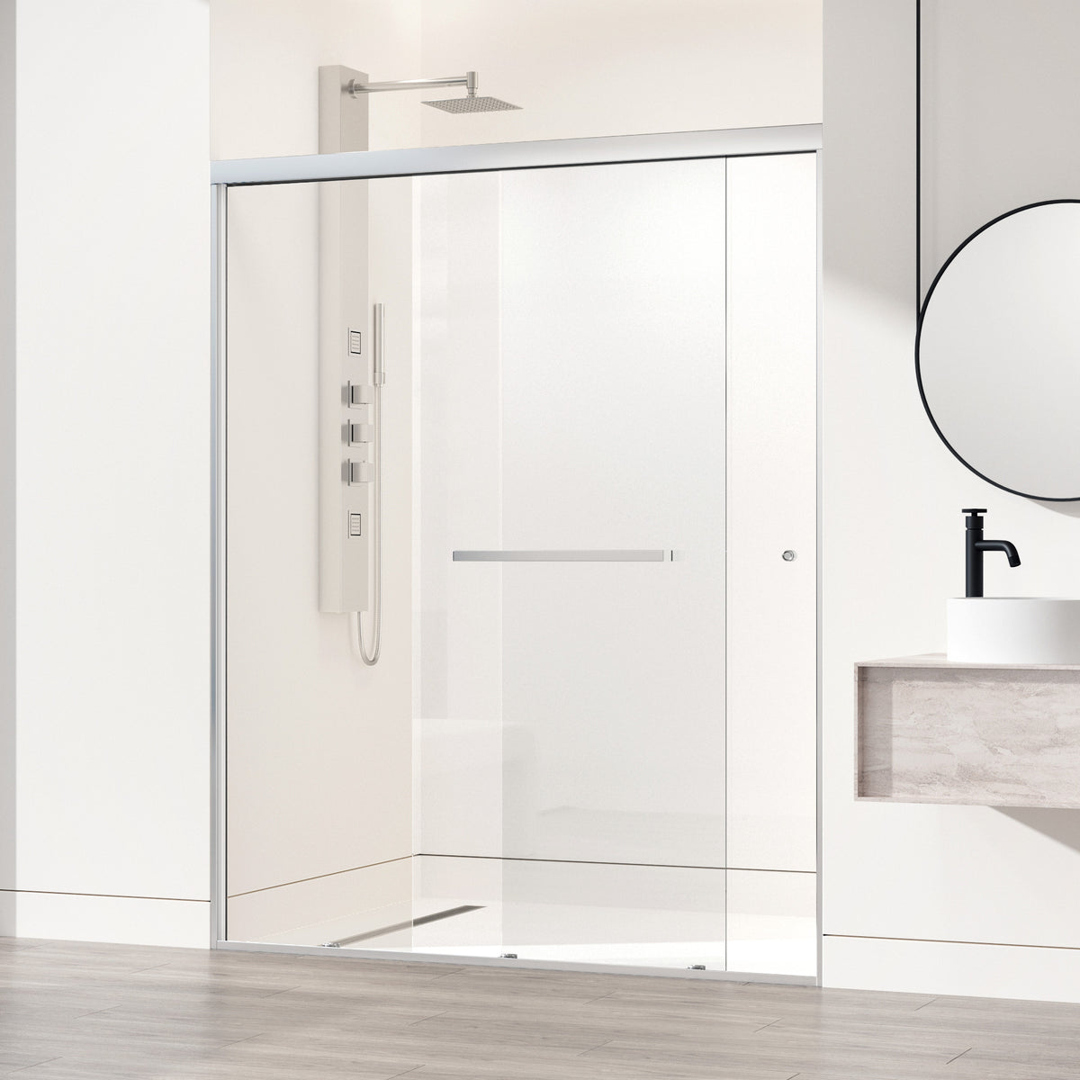 Satro Framed Sliding Shower Door