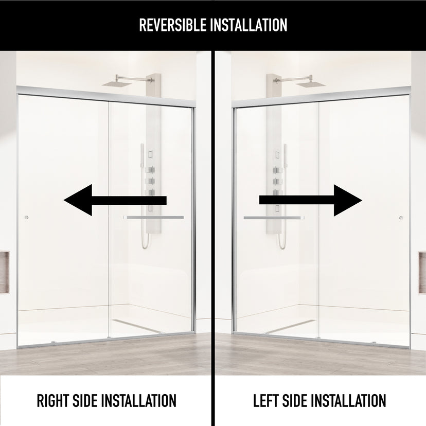 Satro Framed Sliding Shower Door