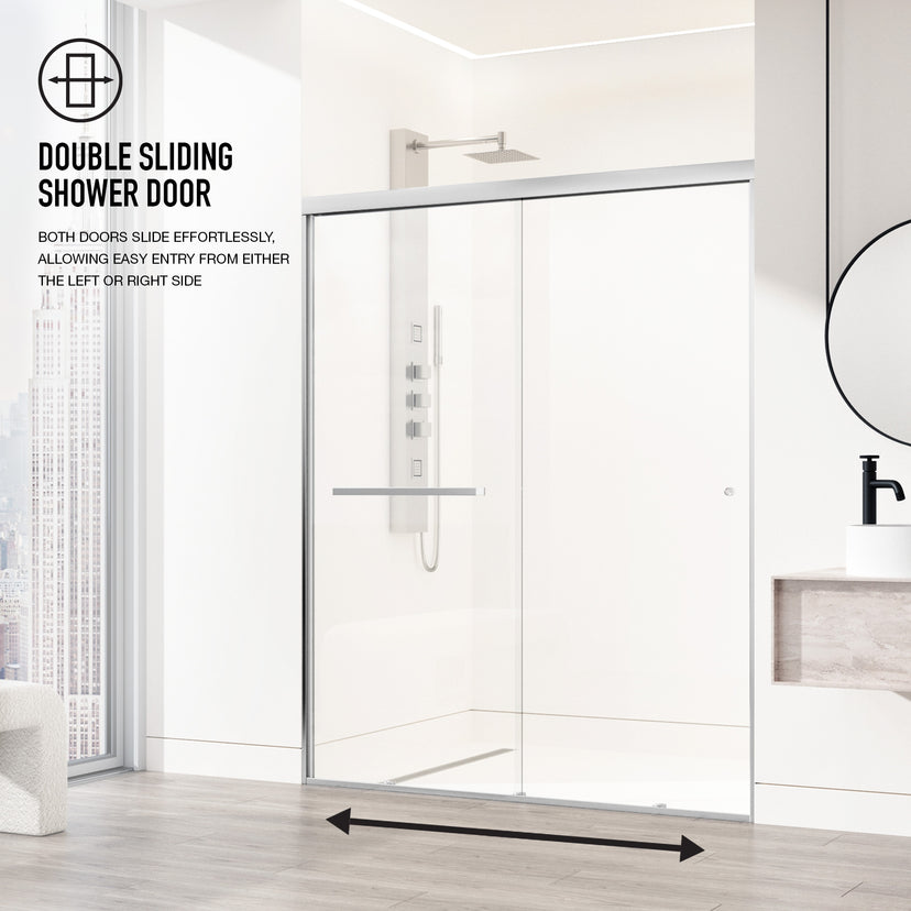 Satro Framed Sliding Shower Door