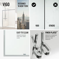 Satro Framed Sliding Shower Door