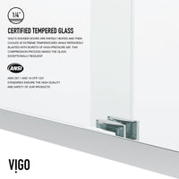 Satro Framed Sliding Shower Door