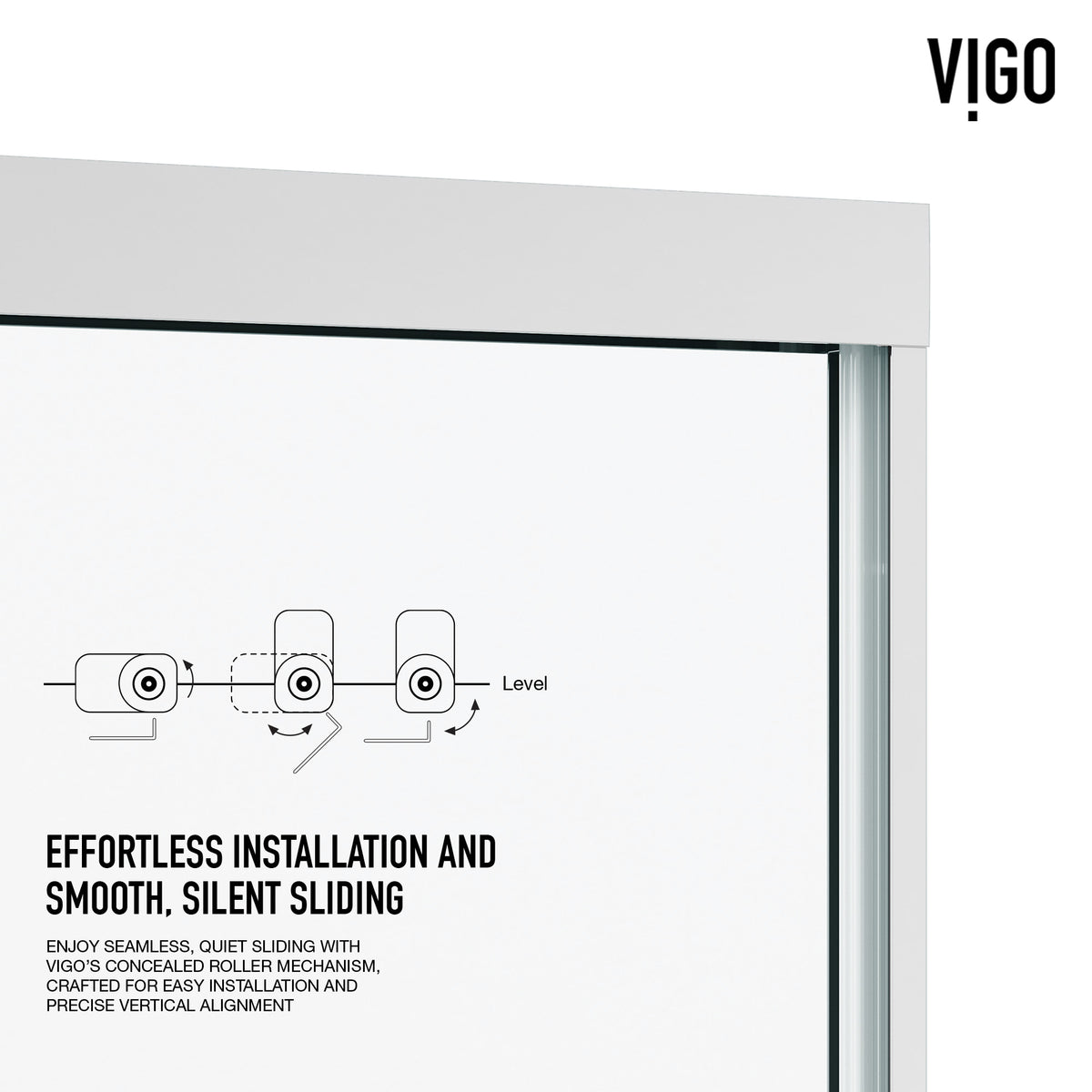 Satro Framed Sliding Shower Door