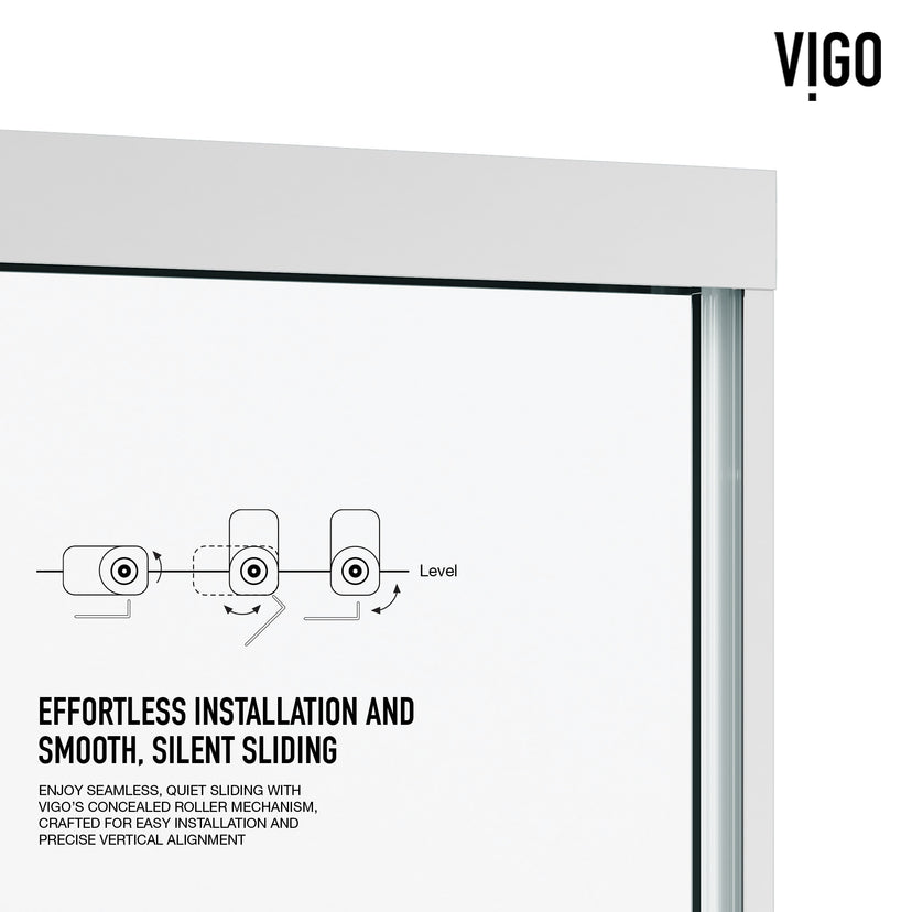 Satro Framed Sliding Shower Door