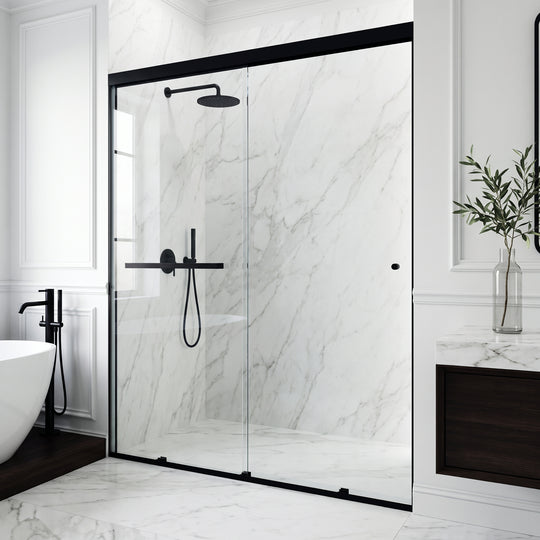 Satro Framed Sliding Shower Door