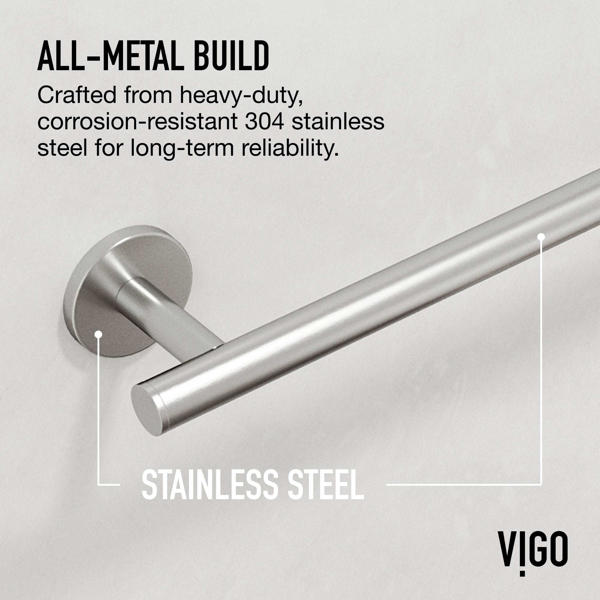 Elan 3-Piece Bath Hardware Set with 24 in. Towel Bar, Toilet Paper Holder, Hand Towel Holder