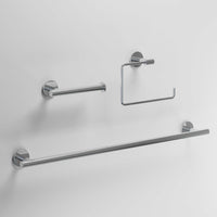Elan 3-Piece Bath Hardware Set with 24 in. Towel Bar, Toilet Paper Holder, Hand Towel Holder