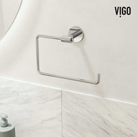 Elan 3-Piece Bath Hardware Set with 24 in. Towel Bar, Toilet Paper Holder, Hand Towel Holder