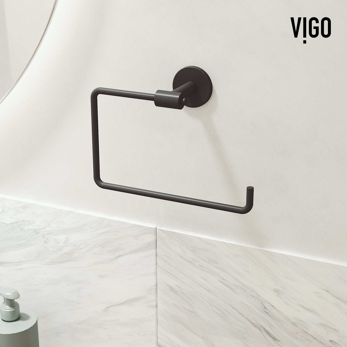 Elan 3-Piece Bath Hardware Set with 24 in. Towel Bar, Toilet Paper Holder, Hand Towel Holder