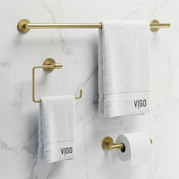 Elan 3-Piece Bath Hardware Set with 24 in. Towel Bar, Toilet Paper Holder, Hand Towel Holder