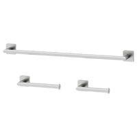 Satro 3-Piece Bath Hardware Set with 24 in. Towel Bar, Toilet Paper Holder, Hand Towel Holder