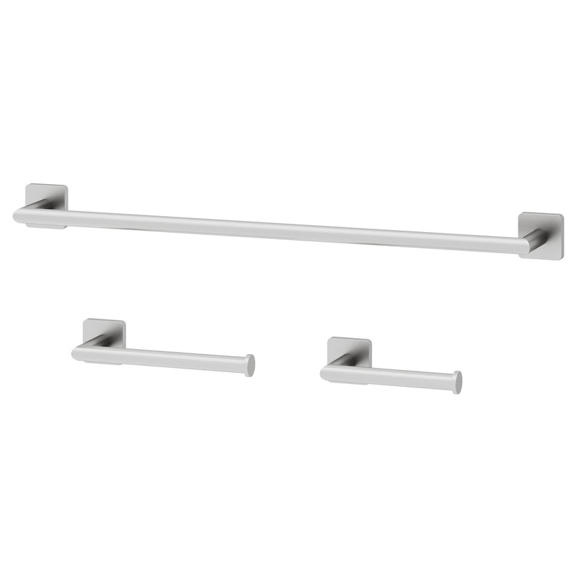 Satro 3-Piece Bath Hardware Set with 24 in. Towel Bar, Toilet Paper Holder, Hand Towel Holder