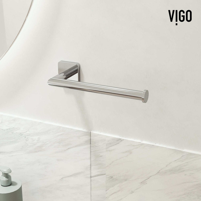 Satro 3-Piece Bath Hardware Set with 24 in. Towel Bar, Toilet Paper Holder, Hand Towel Holder