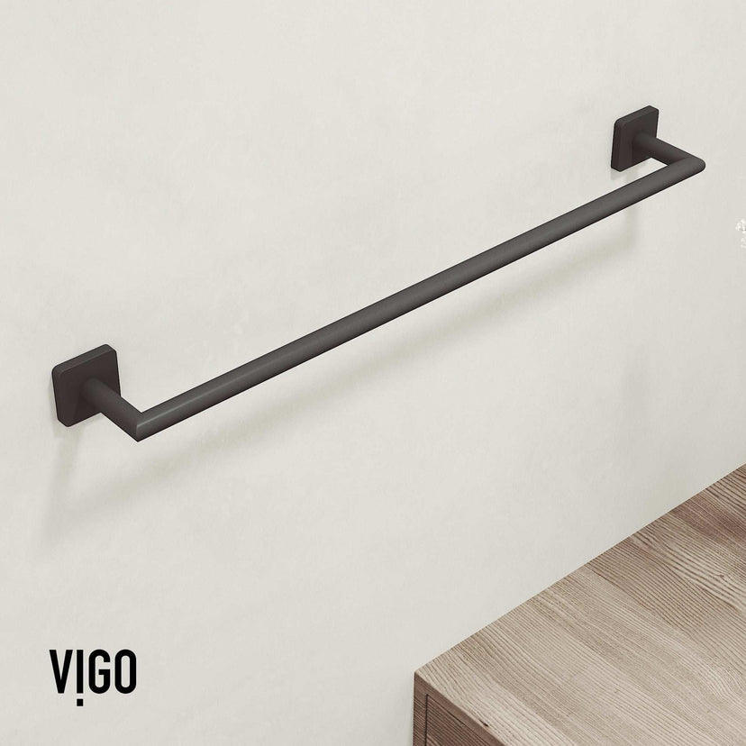 Satro 3-Piece Bath Hardware Set with 24 in. Towel Bar, Toilet Paper Holder, Hand Towel Holder