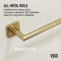 Satro 3-Piece Bath Hardware Set with 24 in. Towel Bar, Toilet Paper Holder, Hand Towel Holder