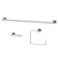 Arden 3-Piece Bath Hardware Set with 24 in. Towel Bar, Toilet Paper Holder, Hand Towel Holder