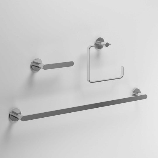 Arden 3-Piece Bath Hardware Set with 24 in. Towel Bar, Toilet Paper Holder, Hand Towel Holder