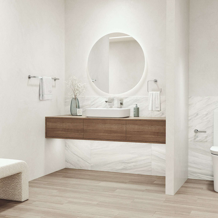 Arden 3-Piece Bath Hardware Set with 24 in. Towel Bar, Toilet Paper Holder, Hand Towel Holder