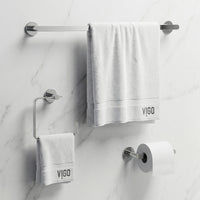 Arden 3-Piece Bath Hardware Set with 24 in. Towel Bar, Toilet Paper Holder, Hand Towel Holder
