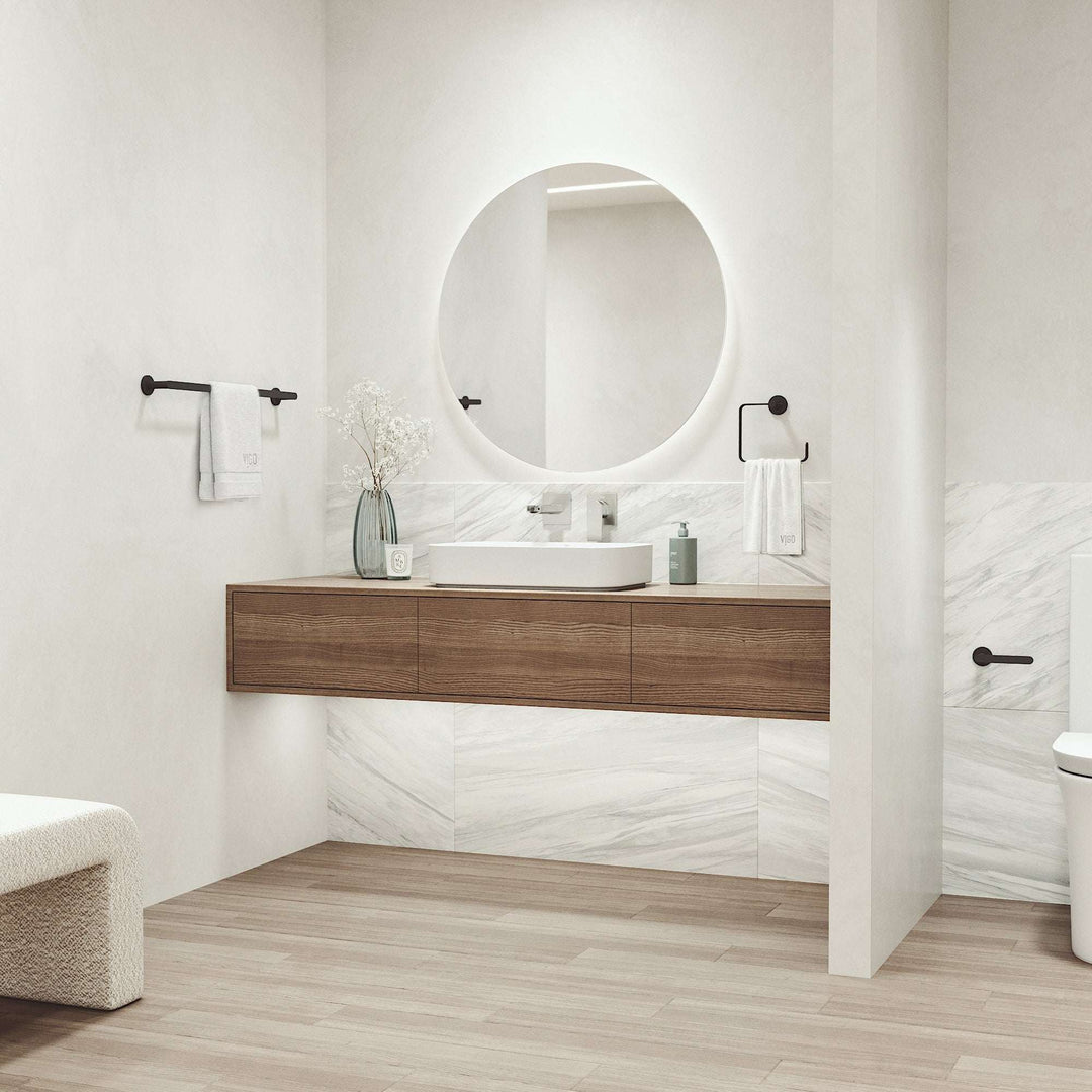 Arden 3-Piece Bath Hardware Set with 24 in. Towel Bar, Toilet Paper Holder, Hand Towel Holder